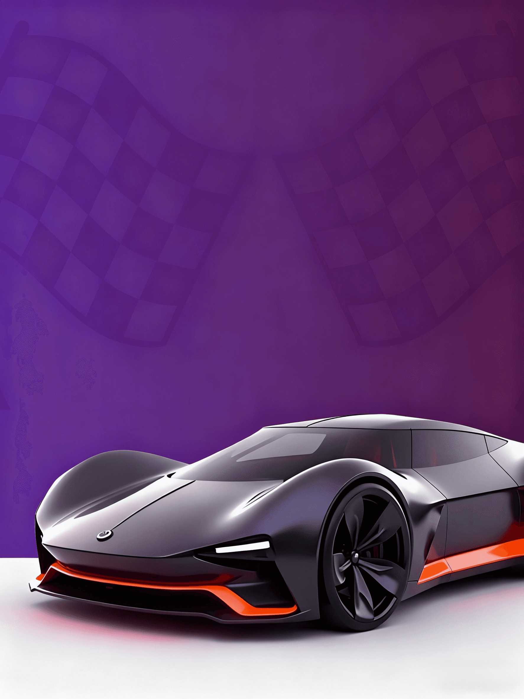 Our Offerings - Various AI agents we provide for each of your dealership departments with futuristic sports car